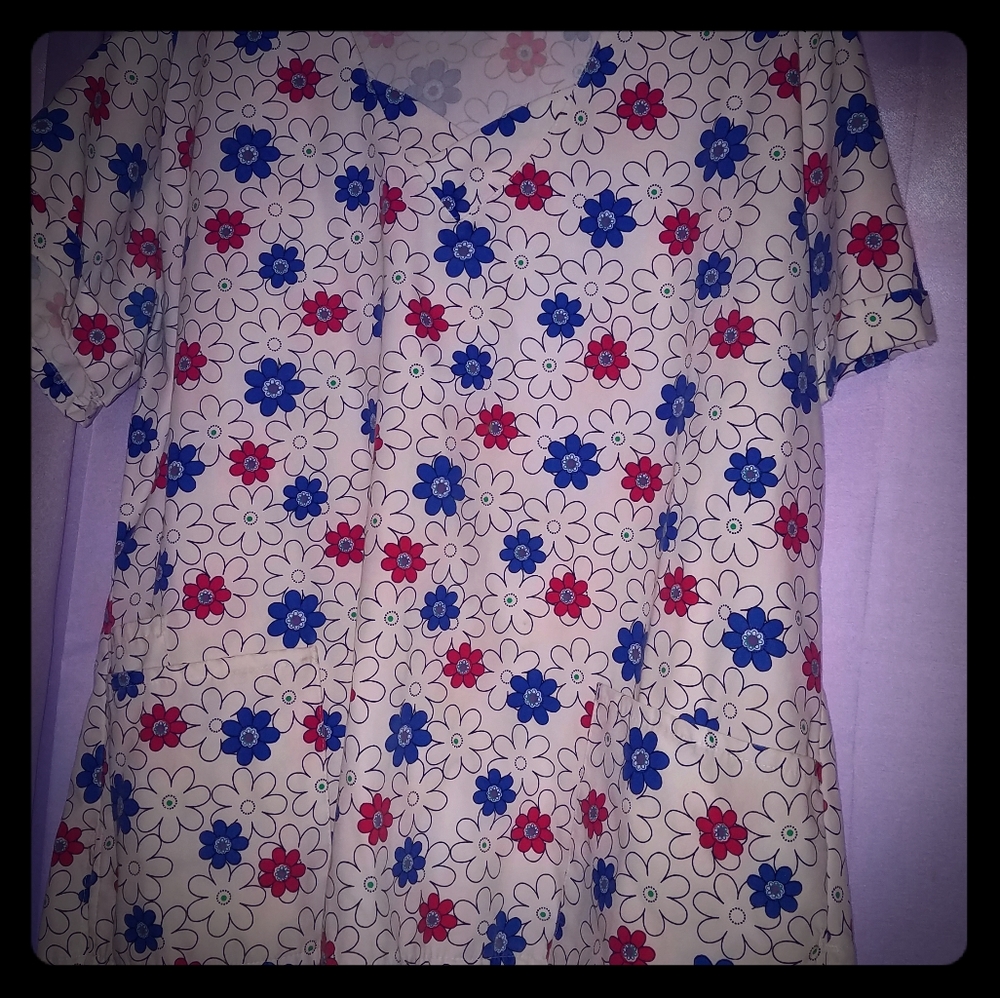 Scrub tops